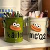1 Pcs Cartoon Pen holder,Pen Holder Organizer,simple Storage Holder, for Desk Storage, Office Storage, Home Study Storage