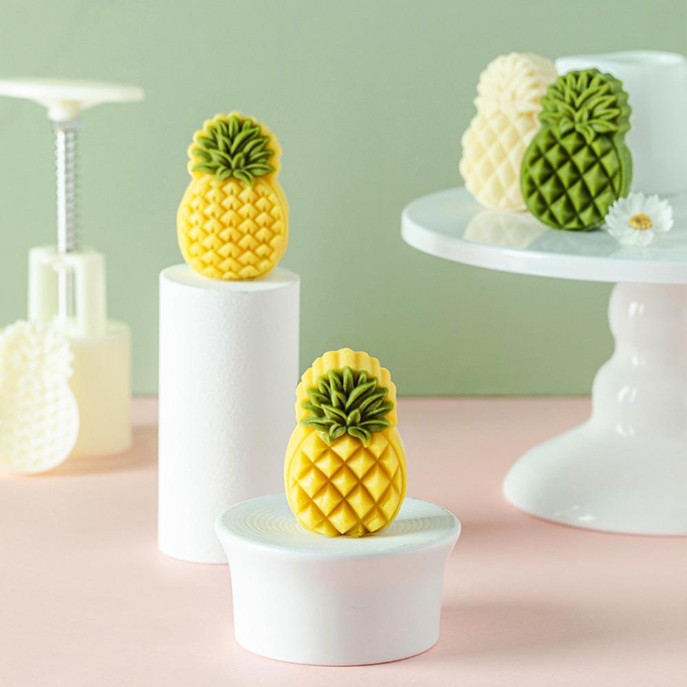 Press Household Items 3D Pineapple Bakeware Tools Mooncake Mold Pineapple Mooncake Cookie Cutter