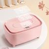 Portable Baby Wipe Warmer USB Powered 16 Adjustable Heating Modes Large Capacity Home Travel Fast Heating Diaper Wet Wipe Dispenser Heater