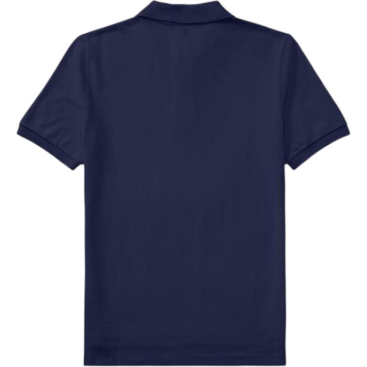 Polo Ralph Lauren T-Shirt SS22 Colore Logo Ricamato Polo Bambini Top Blu Navy CWPOKNIYN820137-410