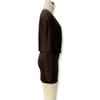 European and American Style Women's Autumn and Winter New Item Solid Color Fashionable Deep V Long Sleeved Waist Cinching Sexy Hip Hugging Dress
