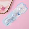 SaJie Cartoon Kitten Paw Kids Soft Bristle Toothbrush
