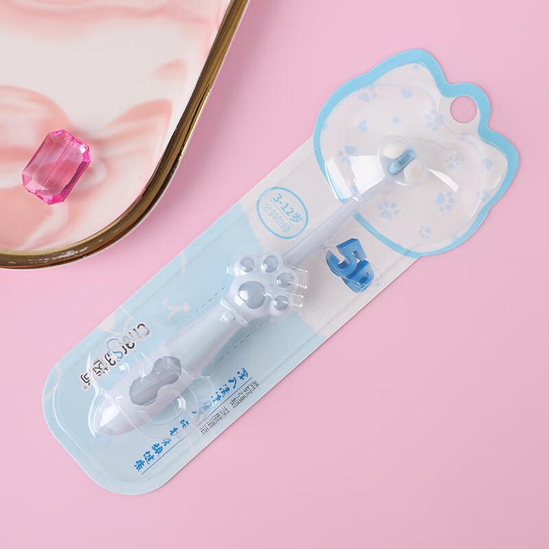 

SaJie Cartoon Kitten Paw Kids Soft Bristle Toothbrush