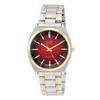 Japanese Free Order Watch, Movement, Analog, Waterproof, Adjust, Men's/Gentlemen's, Silver/Red, QB78-402/3621/Mail