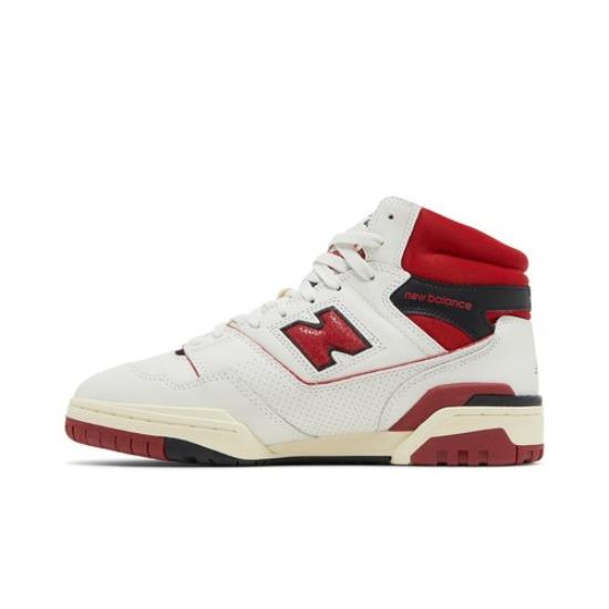

New Balance Aimé Leon Dore x 650R White Red BB650RE1 EU 42 красный/белый