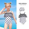 SWIMTOWN Kids' Quick-Dry Nylon One-Piece Swimsuit - Cute & Fashionable Swimwear for Girls