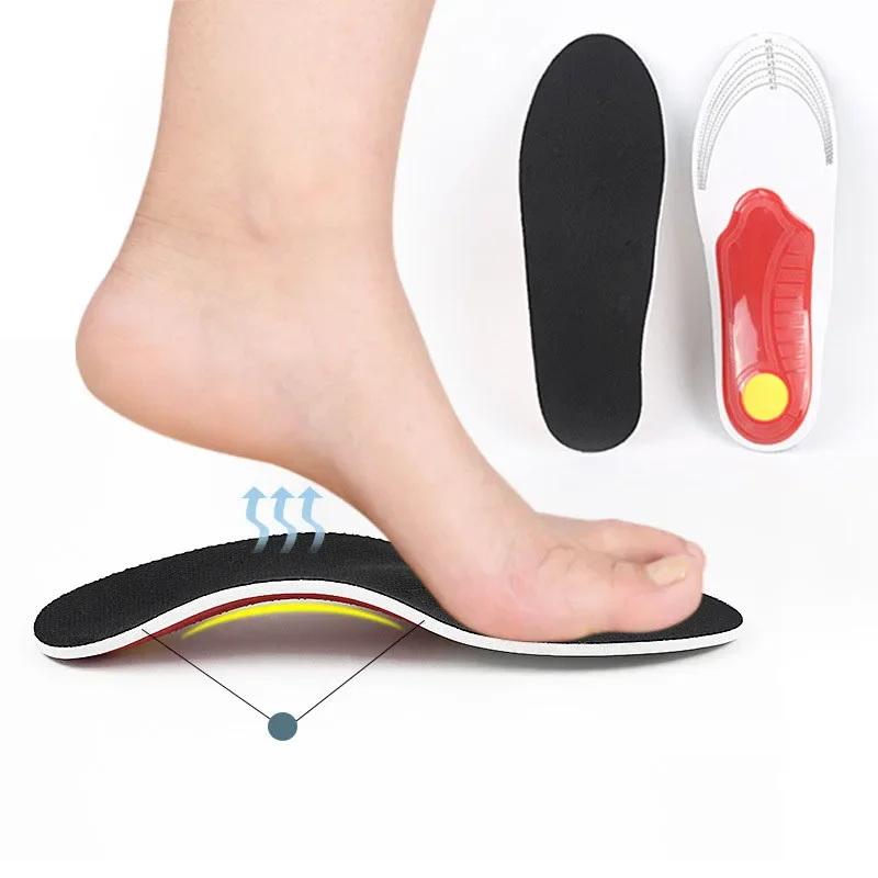 Premium Orthotic High Arch Support Insoles Gel Pad 3D Arch Support Flat Feet For Women Men Orthopedic Work Shoes Sole Foot Pain