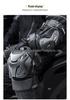 Men's Motorcycle Riding Protective Gear: Electric Hard Shell Knee & Elbow Pads for All-Season Outdoor Use.