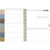 TF Publishing July 2025 - June 2026 Simply French Blue Medium Weekly Monthly Planner - 12 Month Academic Planner 2025-2026 with Durable Cover, Thick
