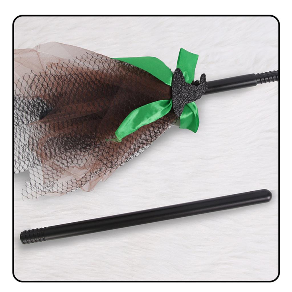 Halloween Children's Props Party Decoration Cosplay Witch Props Detachable Mesh Props