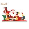 Christmas Table Sign Wooden Snowman Santa Reindeer Xmas Tree Ornaments Merry Christmas Decoration for Home Party DIY Decor