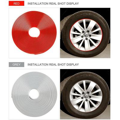 Anti-scratch Strip Car Rim Protect Strip Car Styling Tool Car Accessory Wheel Edge Protector Tyre Protector For Auto Car