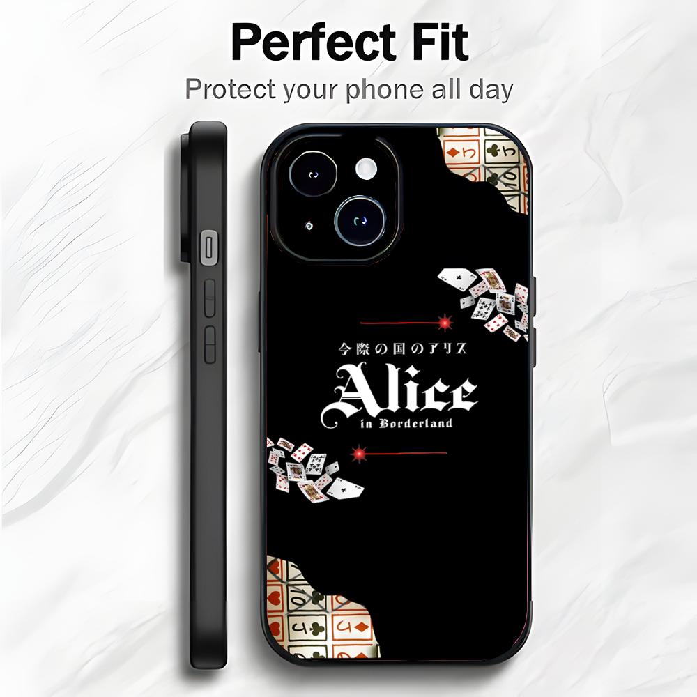 Suspense Thrilling Drama A-Alice In Borderland Phone Case Phone Case Soft Packaging Lightweight For iPhone17 16 15 14 13ProMax