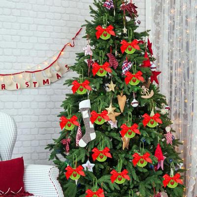 Decorazioni con Palle di Pelliccia Sintetica Palle di Elfo di Peluche con Fiocchi Ornamenti di Elfo Pelosi per Decorazioni per Albero di Natale Morbida Pelliccia Sintetica per le Feste