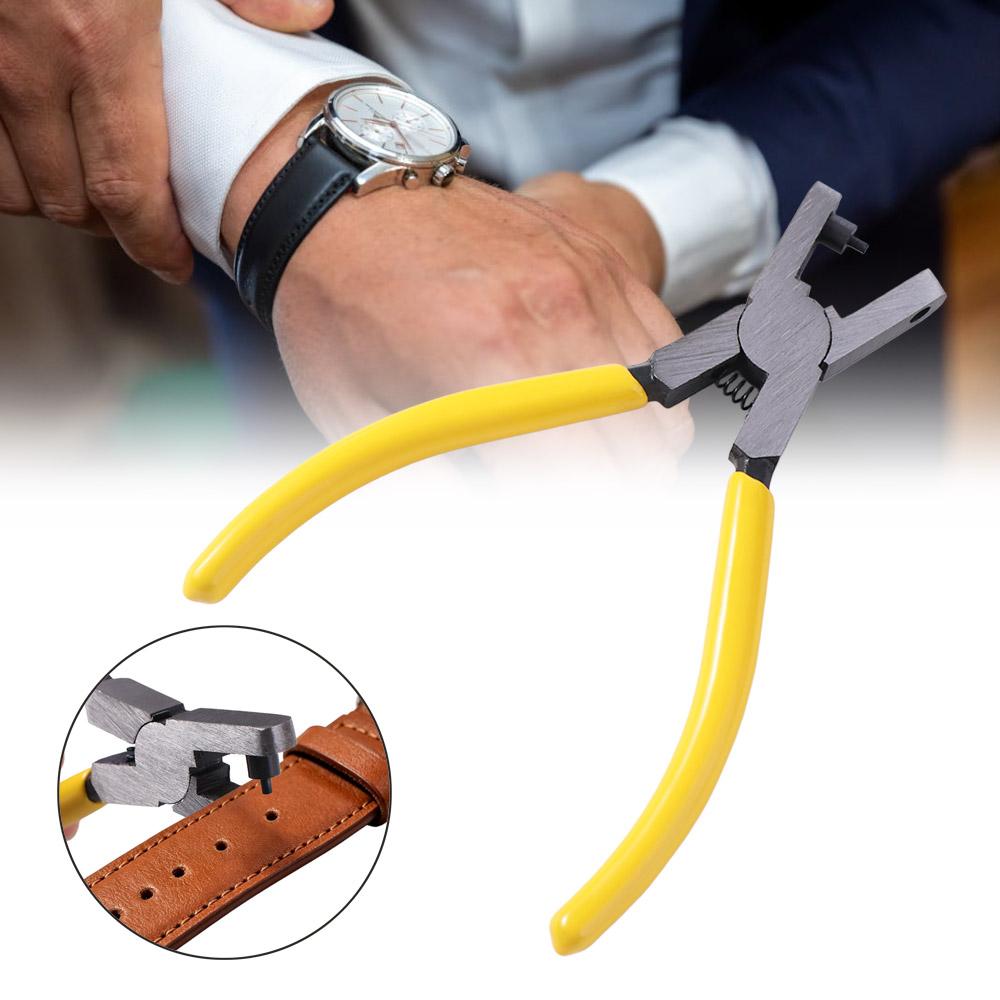 Leathercraft Watch Band Puncher Carbon Steel Belt Punching Tool Dog Collar