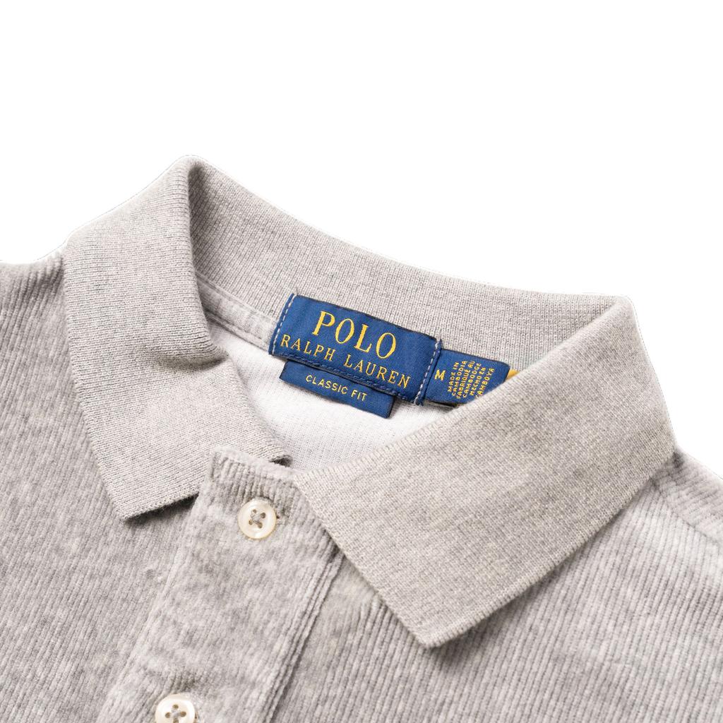 Polo Ralph Lauren Solid Logo Polo Shirt Men tops Gray 710909633-004