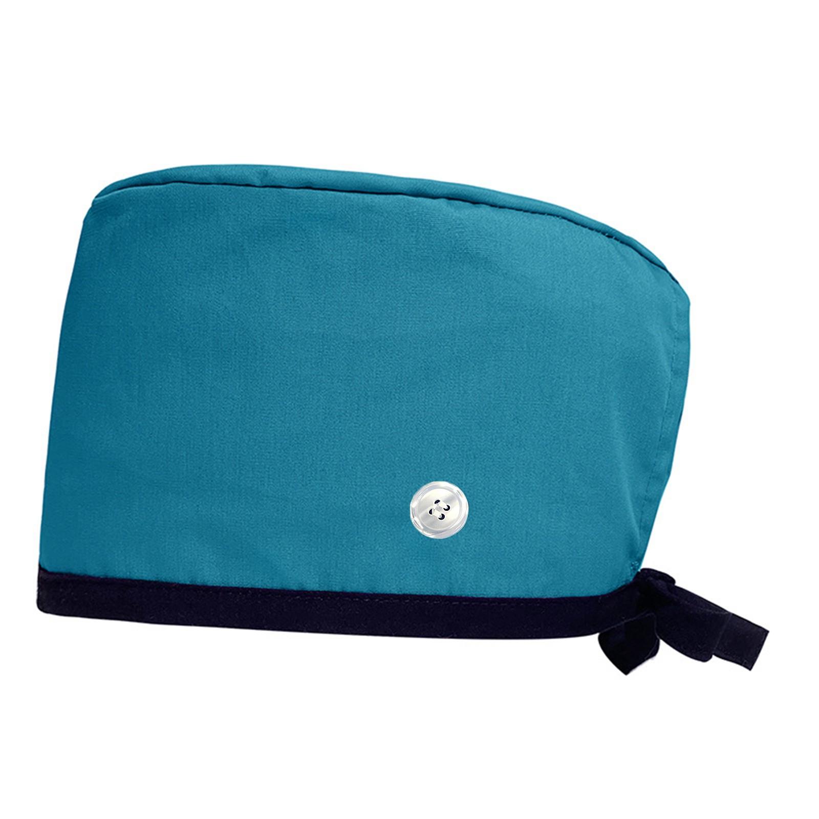 

Fashionable Solid Color Work Cap, Casual Women s Ponytail Cap, Wash Cap, Baotou Cap One Size синій