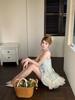 Floral Strapless Puffy Princess Birthday Dress