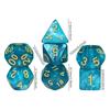 7pcs DND Dice Set Marble Effect Polyhedral Dice D4-D20 for Role Playing Game DND Board Game