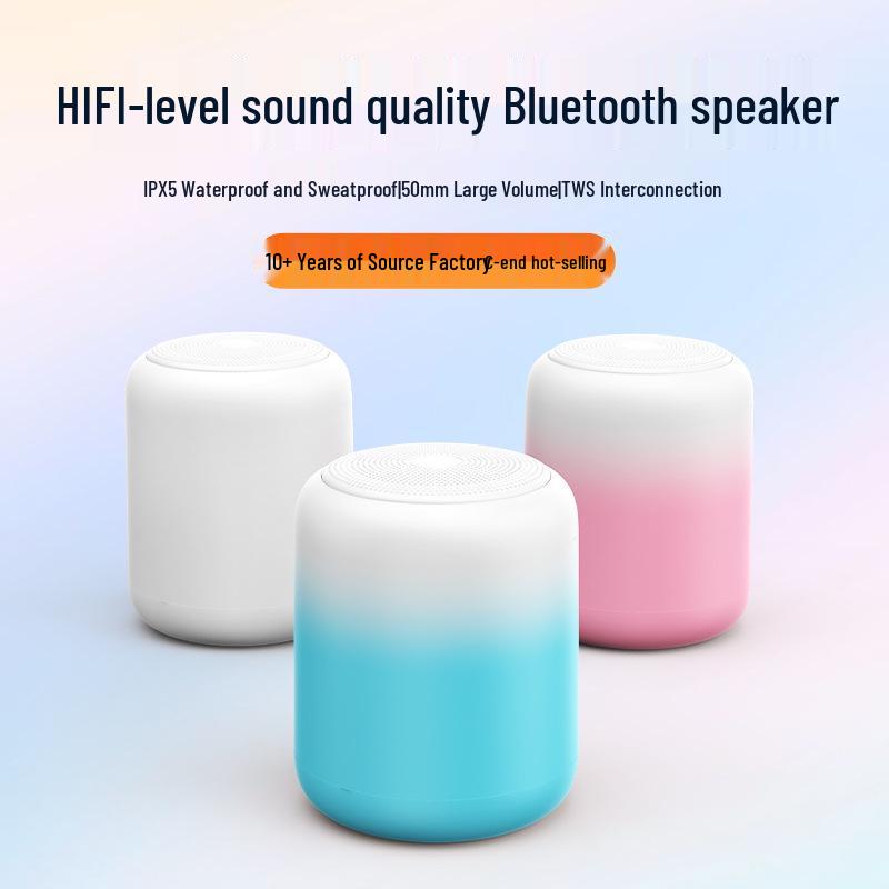 Hichirumakaron Waterproof Bluetooth Mini Speaker - High-Quality Subwoofer for Car & Outdoor Use