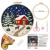 New Christmas Embroidery Handmade Diy Material Package Christmas Embroidery Belt Accessories