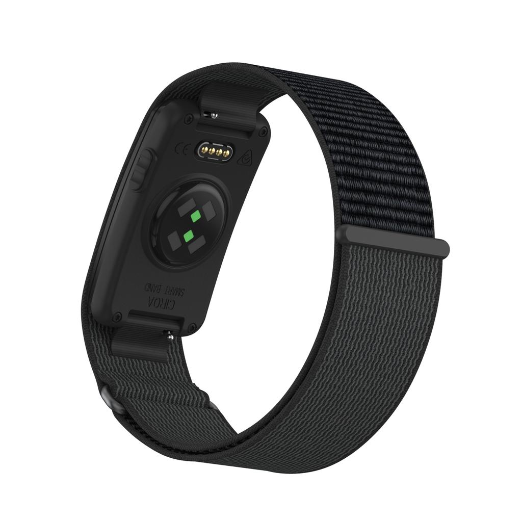 Premium Nylon Biceps Arm/Wristband for Garmin CIRQA Smart Band Strap Fitness Tracker Strap for Garmin CIRQA Smart Band Accessory