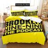 Trend Brooklyn Nine-Nine Bedding Set Single Twin Full Queen King Size Bed Set Adult Kid Bedroom Duvetcover Sets Anime Bed