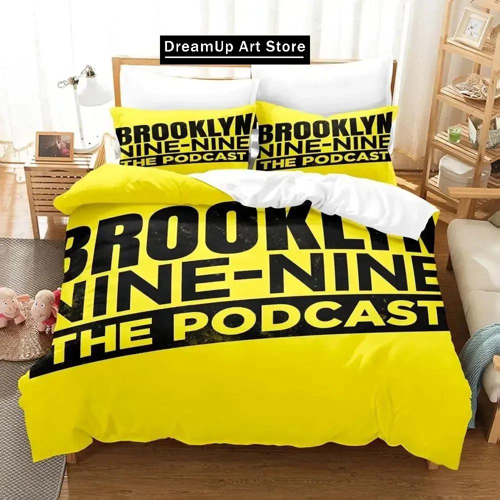 Trend Brooklyn Nine-Nine Bedding Set Single Twin Full Queen King Size Bed Set Adult Kid Bedroom Duvetcover Sets Anime Bed