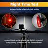 140dB Bike Horn with Front and Rear Light, 2in1 Bicycle Bell Control Switch LED Light, Rechargeable Waterproof, 8+5 Modes Headlight and Tail Light
