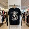 George Jones Black Badass Short T-shirt en Coton Unisexe