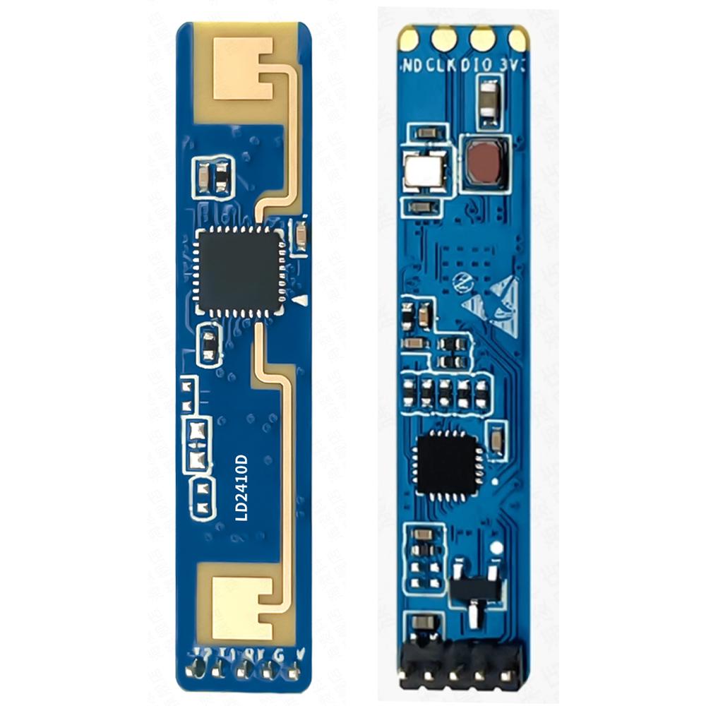 24GHz LD2410D Millimeter-wave Radar Module Human Presence Detection Sensor Modules FFCW Radar for Smart Home UART Interface 5pin