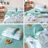 Yiyiai 100% Cotton Printed Kapok Quilt