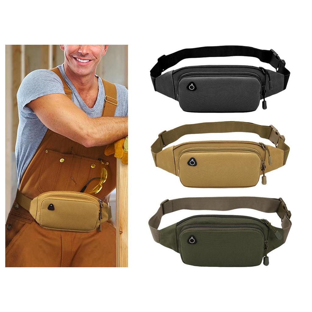 Sports Fanny Pack Phone Holder Daypack Water Resistant for Men Women Waist Pouch for Sports Workout Gym Traveling Hiking
