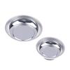 Circular Magnetic Parts Bowl 3"/4"/6" Magnetic Tray Screw Storage Tray Stainless Steel Tools Tray For Auto Suction Pad Tools