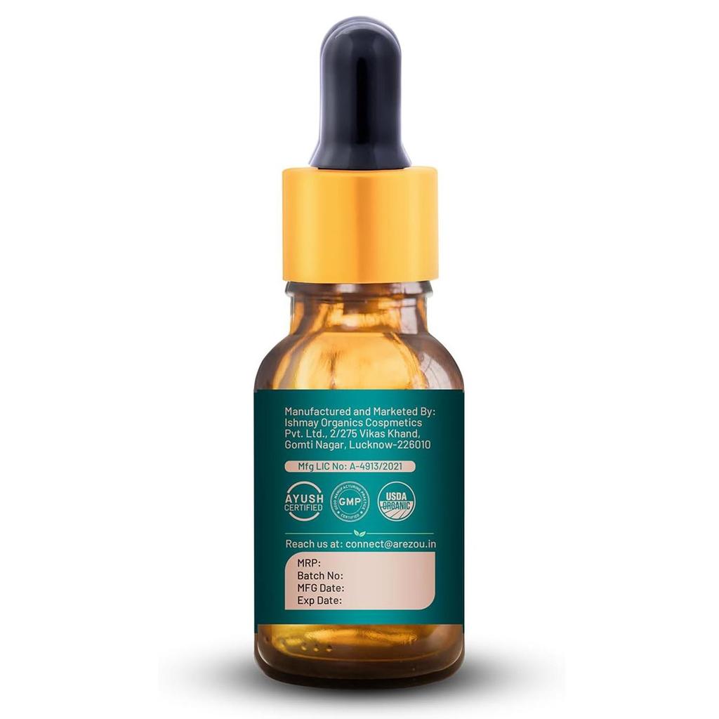 Arezou Anti-Pigmentation Face Oil for Dark Spots | Brightening Treatment for Dry Skin | Hyperpigmentation with Lavender Oil | (0.50 Oz / 15 Ml)