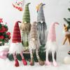 Cartoon Long Legs Faceless Dwarf Ornament Hanging Christmas Gnomes Plush Toys  Hotel Office Decor