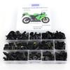 Passend für Kawasaki ZX6R ZX-6R ZX 6R 2005 2006 Kompletter Verkleidungsschrauben-Satz Verkleidungsclips Mutter Motorrad-Verkleidungsset Stahl