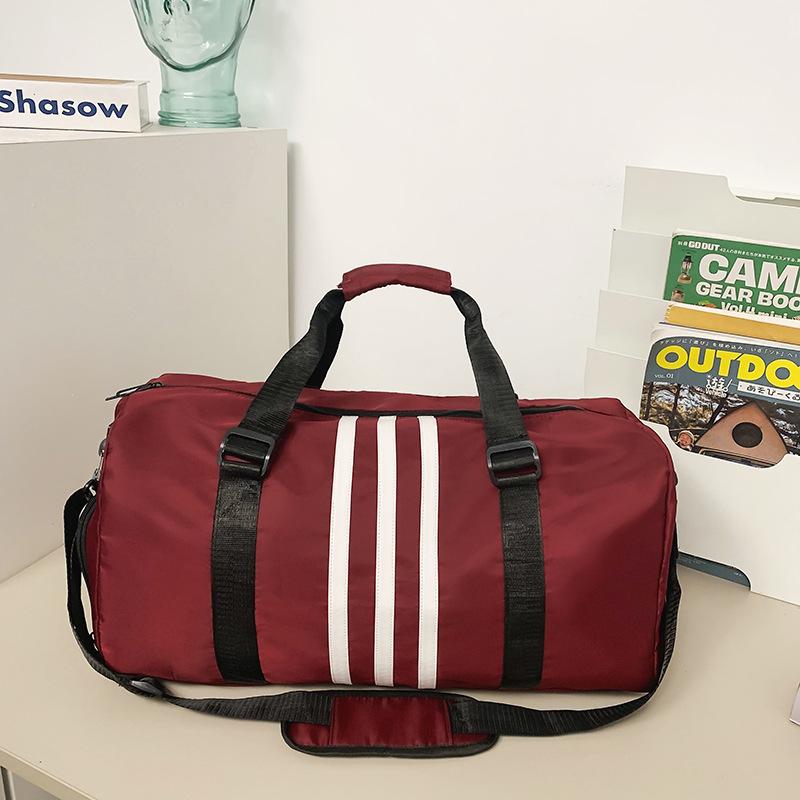 

Новая нейлоновая наплечная сумка с защитой от брызг, спортивная сумка большой вместимости для фитнеса, йоги, сумка для путешествий на короткие расстояния на открытом воздухе