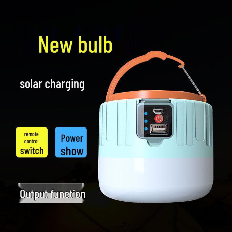 LED Solar Camping & Emergency USB Rechargeable Light
