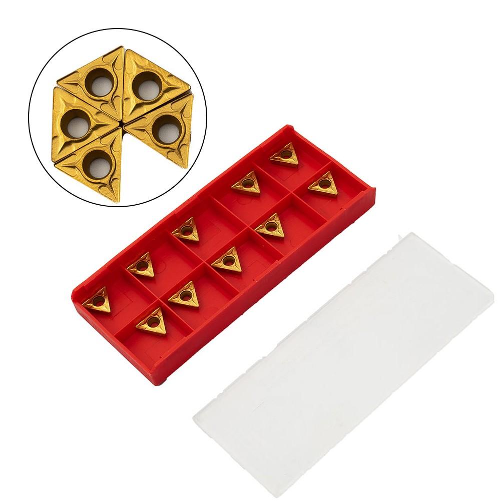 10x TCMT110204 US735 Turning Tool Threading Carbide Inserts CNC Lathe Blade