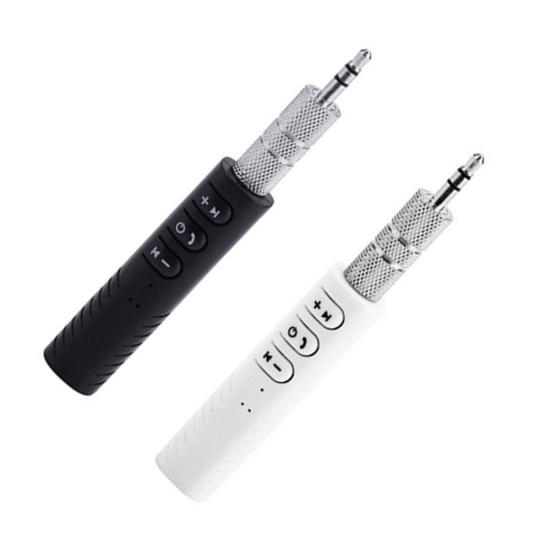 3.5mm AUX Bluetooth-compatible Audio Receiver Adapter for PC Laptop Car Speaker Headset