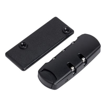 Metal 3 Digit Combination Padlock Black Suitcase Padlock Luggage Lock Digital Lock  Travel