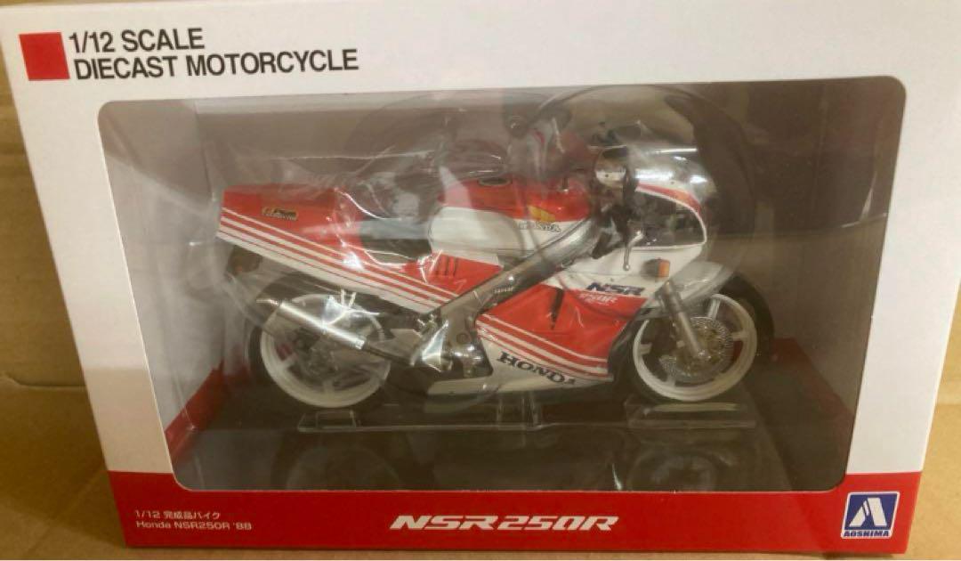

[USED] Honda NSR250R 88 Fighting Red/Ross White Figure