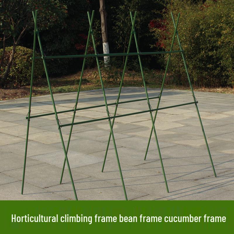 Vegetable Garden Climbing Support: Bean, Cucumber, and Runner Bean Trellis Frame