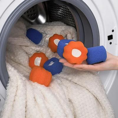 Accessoires Réutilisables pour Chats Poils de Chat Nettoyeur pour Animaux Toilettage Articles Sphériques Enlève Peluches Filtre Catcher pour Machine à Laver Maison