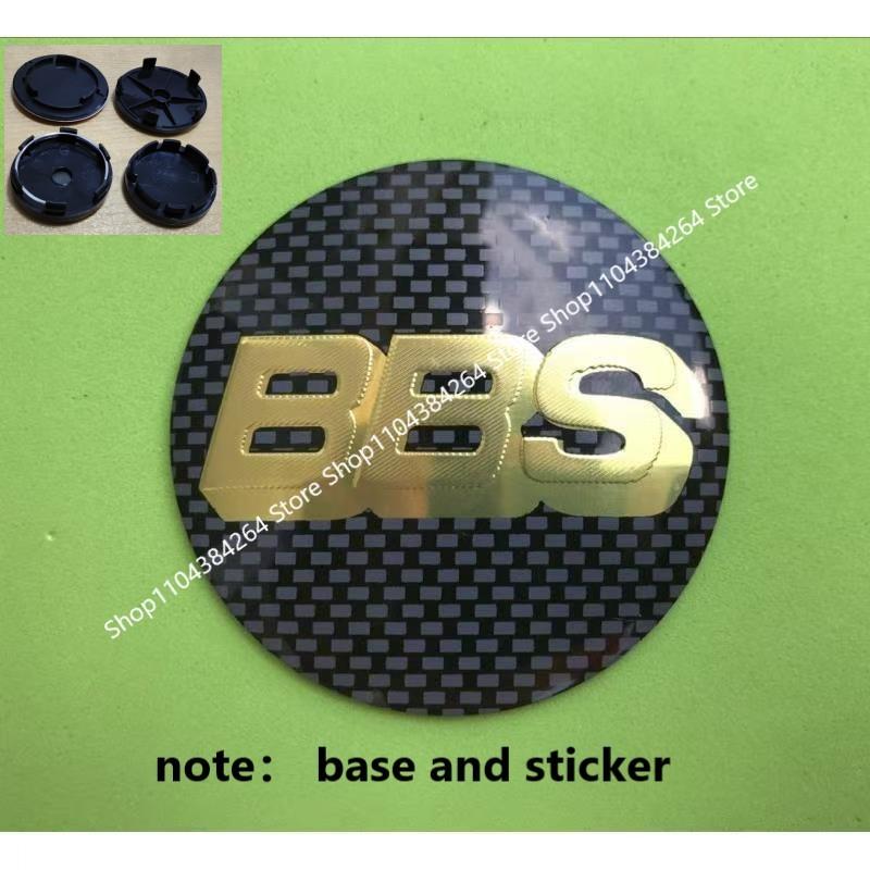 4pcs BBS Wheel Hubcap Outer Diameter 56 60 68 70mm Curved Surface Car Wheel Hub Center Cap Hub for BBS 0924 Center HubCaps