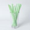 Colorful Biodegradable Paper Straws for Parties and Cocktails