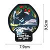 Cool Embroidered Motorcycle Suit Patches: European & American Academic Style Appliques