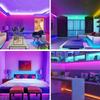1M–30M RGB LED Strip Lights with Bluetooth APP Control Smart 5050 SMD Flexible Tape Lights for Living Room Bedroom Party Decoration