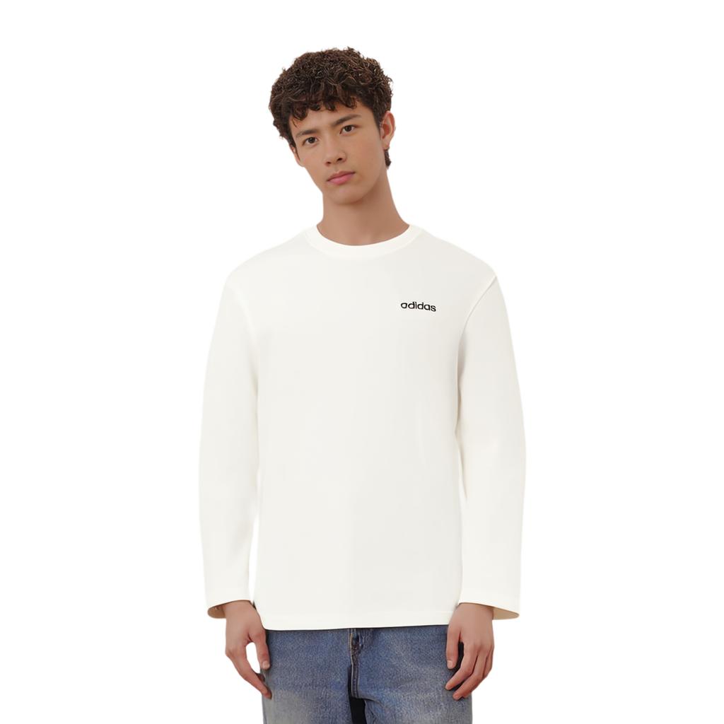 adidas Buchstaben Rundhals Pullover Langarm T-Shirt Unisex Oberteile JL9659
